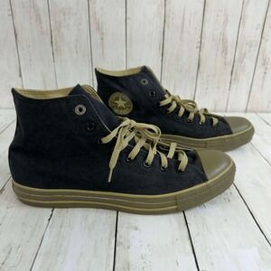 Converse Chuck Taylor All-Star Men's High-Top Sneakers Black Khaki Size 12